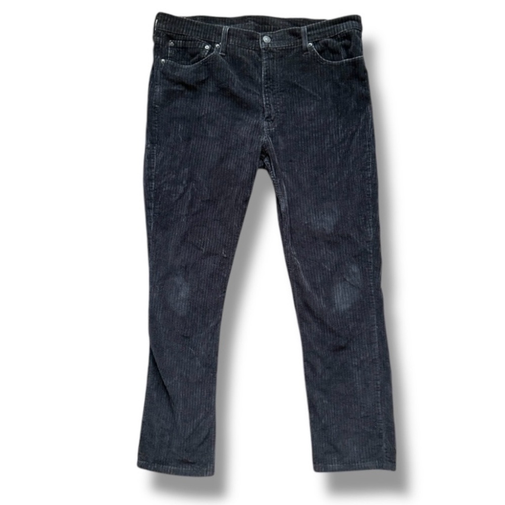 Levi’s 511 Black Corduroy Slim Straight Pants Men’s Size 38 x 32 Grunge Y2K